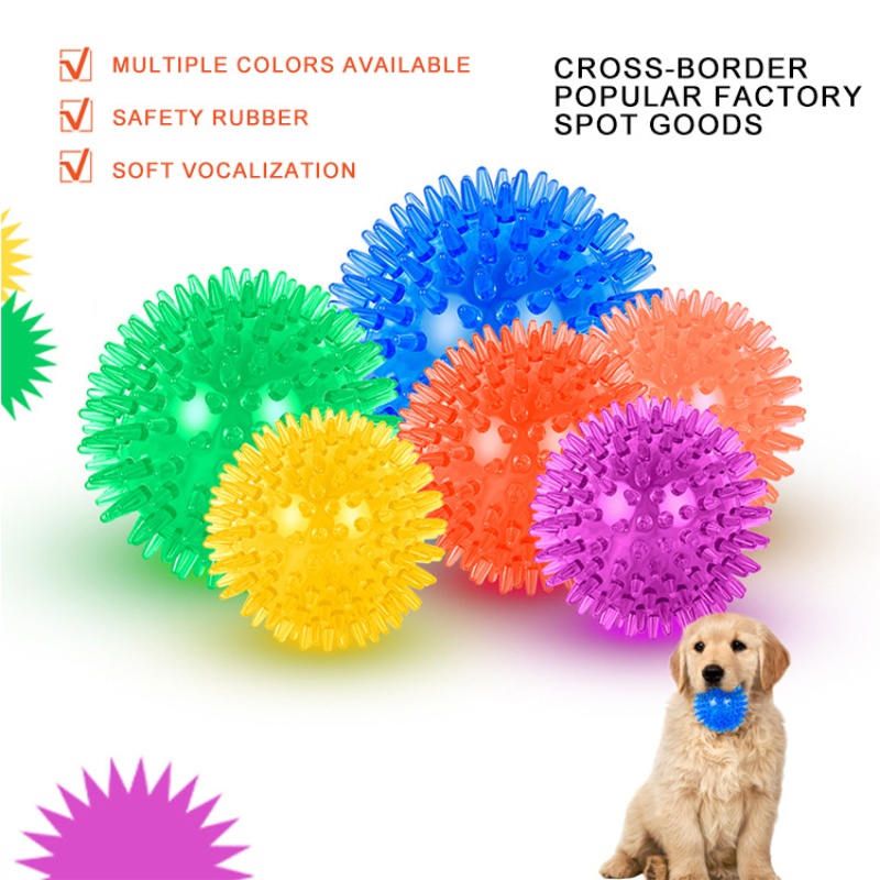 Indestructible Dog Chew Toy - Bola de brinquedo para animais de