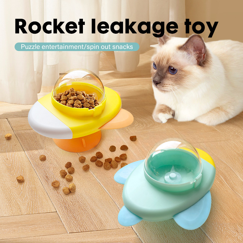 Dog Puzzle Feeder Toy - Brinquedos Interativos para Gatos, Brinquedo Rotativo