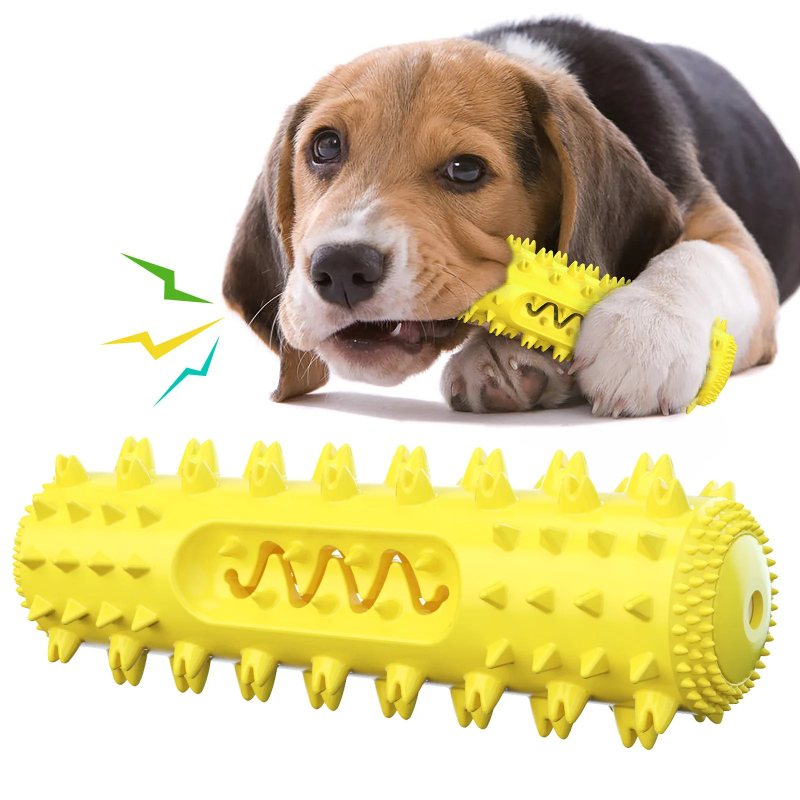 Rubber Treat Dispensing Dog Toy - Brinquedo de mastigar para cães com