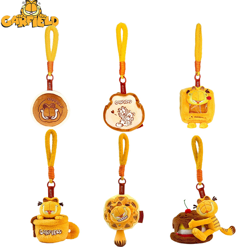 Cat Toys - Novos Chaveiros de Pelúcia Originais Garfield