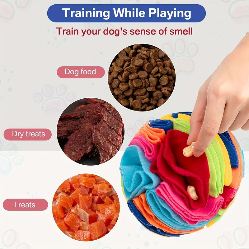 Snuffle Mat For Dogs - Brinquedos Interativos para Cães, Bola de