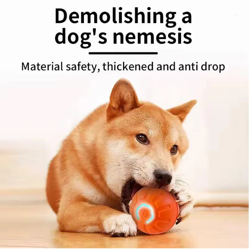 Automatic Moving Dog Ball - Bola de Brinquedo Interativa Inteligente para
