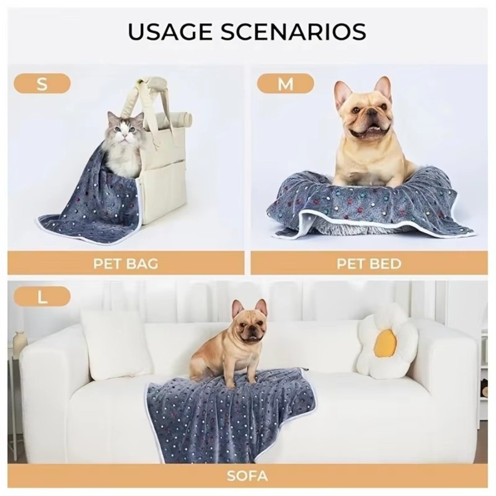 Pet Beds - Cobertor Ultra Macio para Animais de