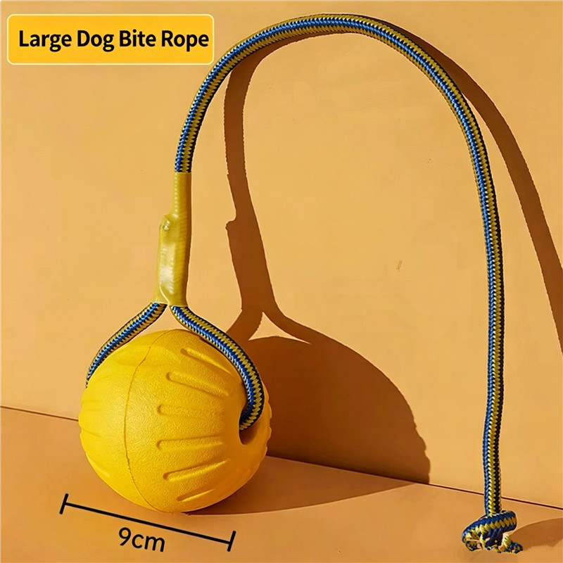 Indestructible Dog Chew Toy - Bola de Brinquedo Interativa para Cães