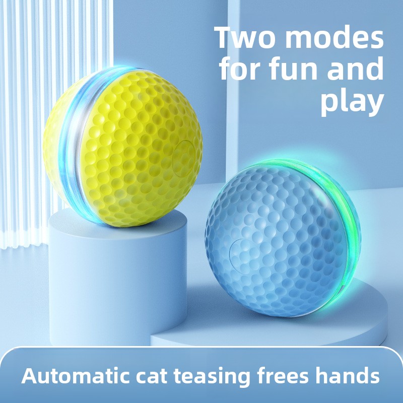 Automatic Moving Dog Ball - Bola Elétrica Indestrutível de Borracha em
