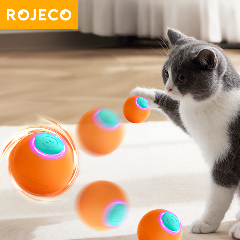 ROJECO bola saltitante interat - Automatic Moving Dog Ball avaliação e preço