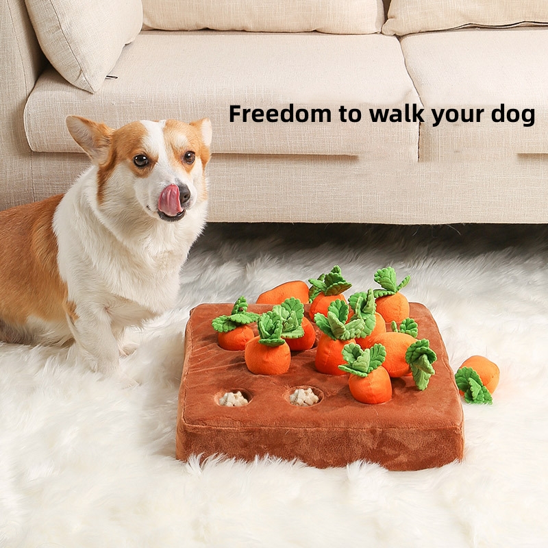 Cão cenoura brinquedo de pelúc - Snuffle Mat For Dogs avaliação e preço