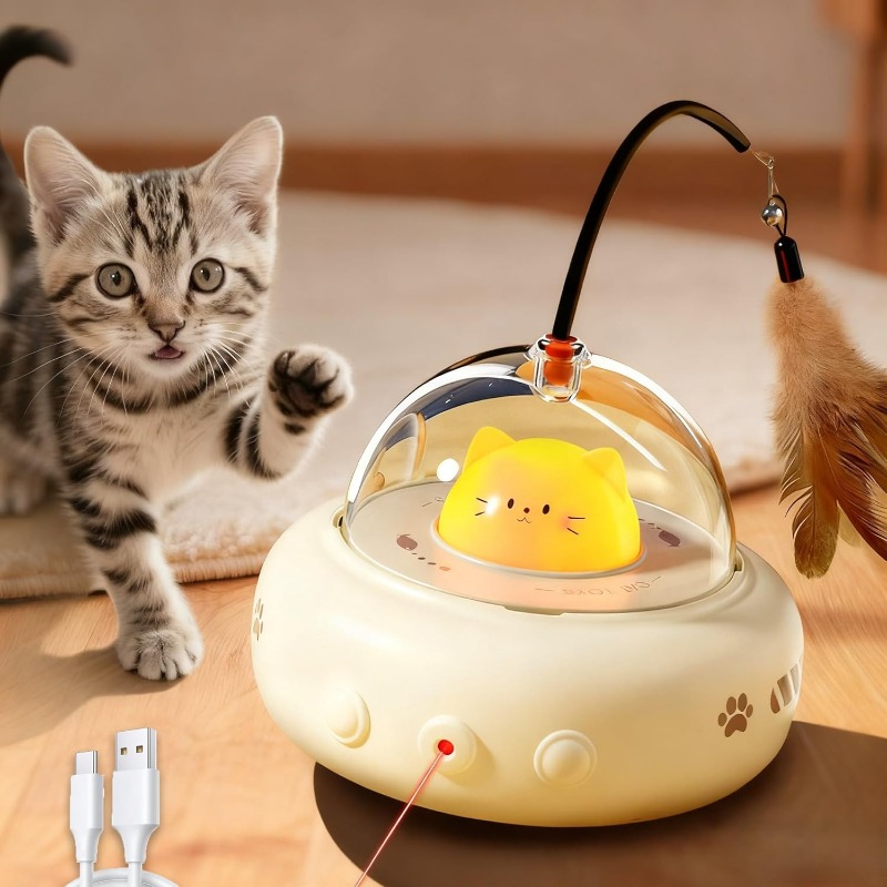 Brinquedos Interativos Recarre - Laser Pointer Cat Toy Automatic avaliação e preço