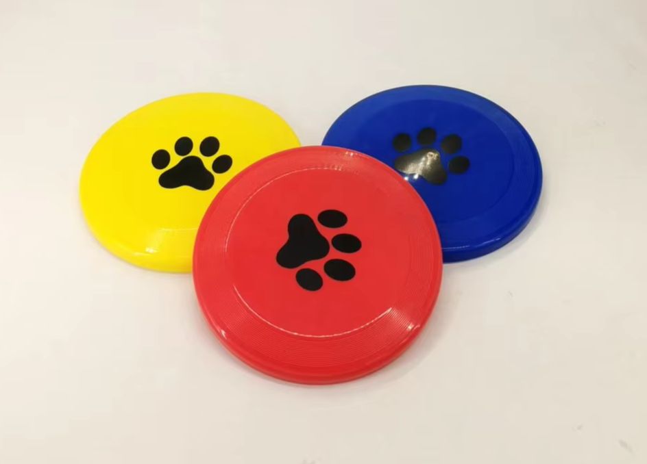Frisbee de Plástico Rígido par - Flying Disc Dog Training Toy avaliação e preço