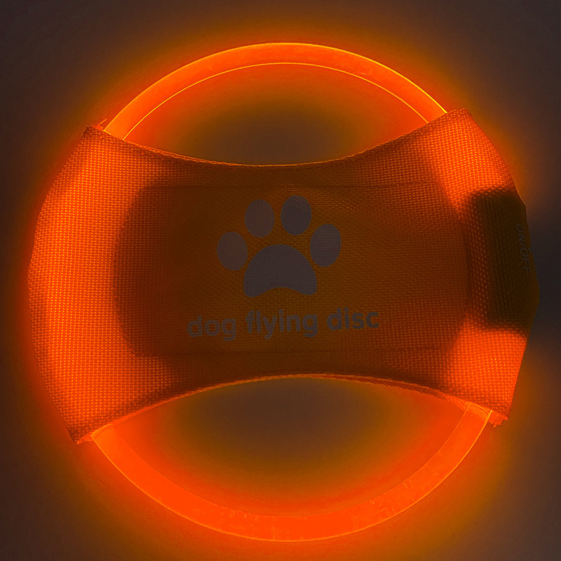 Disco voador de cachorro com l - Flying Disc Dog Training Toy avaliação e preço