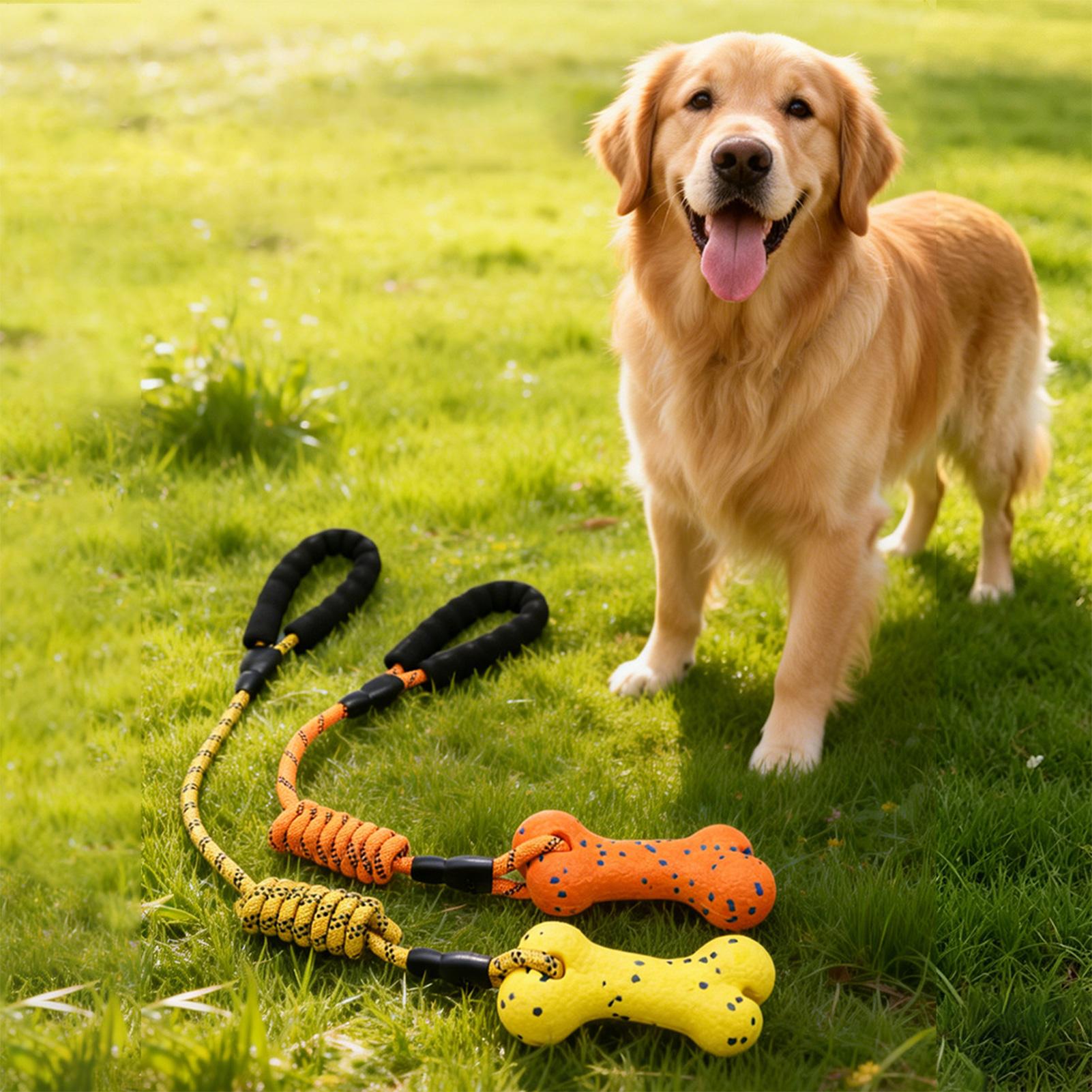 Brinquedo de Corda para Cães c - Dog Rope Toy Aggressive Chewers avaliação e preço