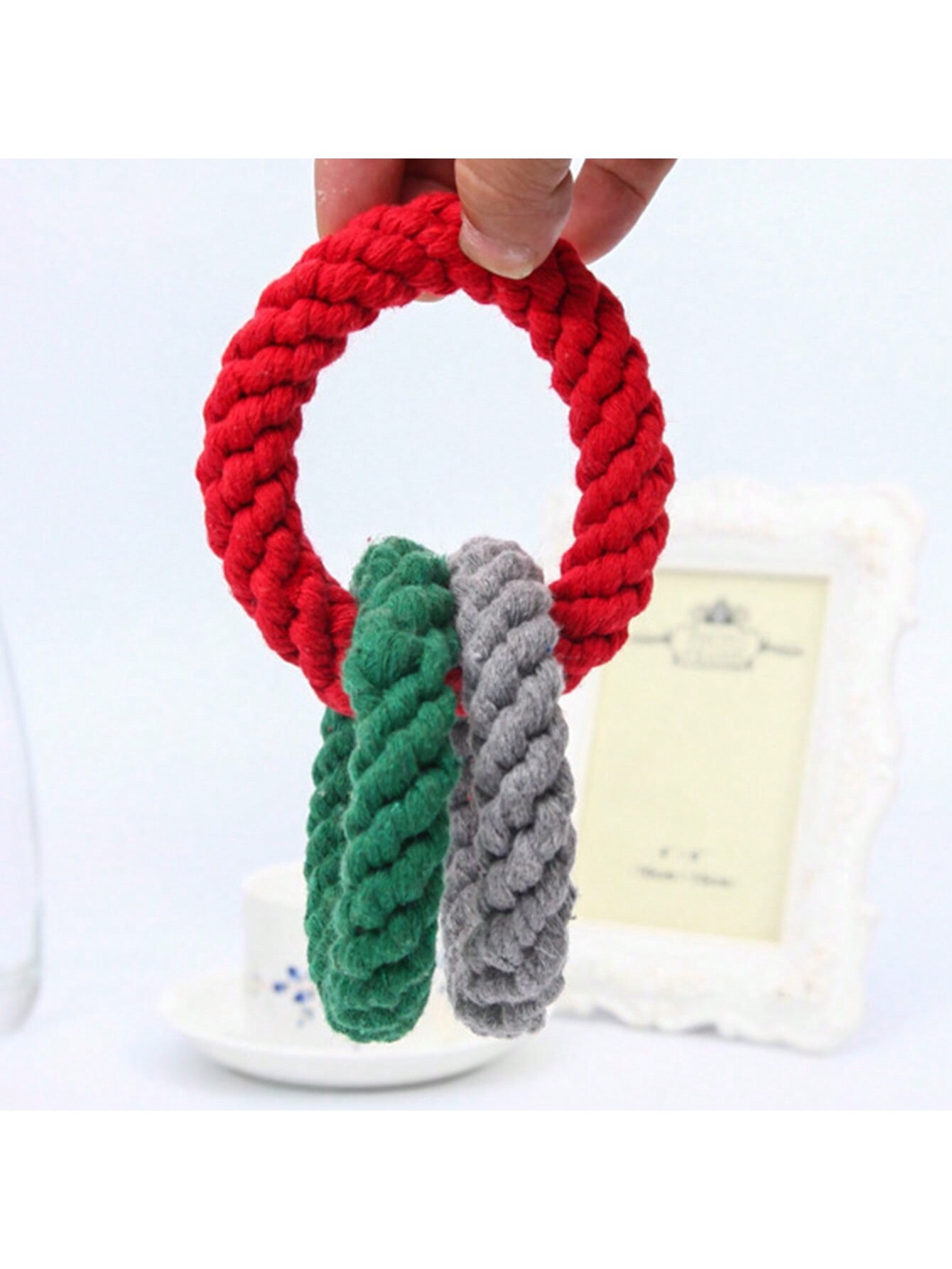 1 unidade de Brinquedos Grande - Dog Rope Toy Aggressive Chewers avaliação e preço