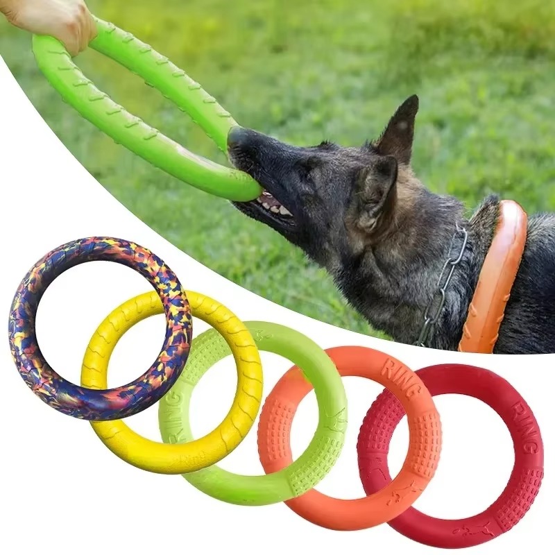 Brinquedos para Cães: Discos V - Flying Disc Dog Training Toy avaliação e preço