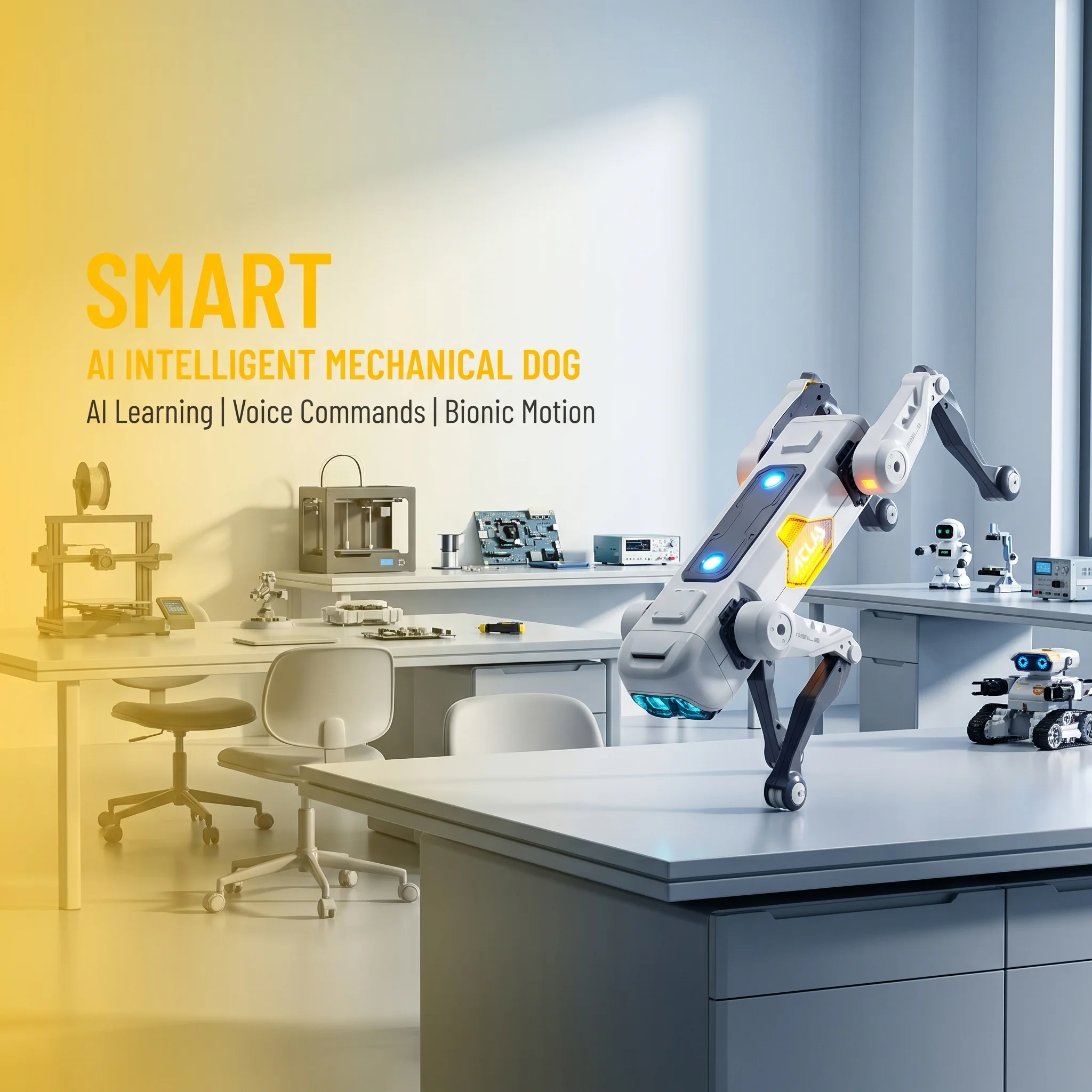 Cão Robô Inteligente com IA, C - Dog Toys avaliação e preço